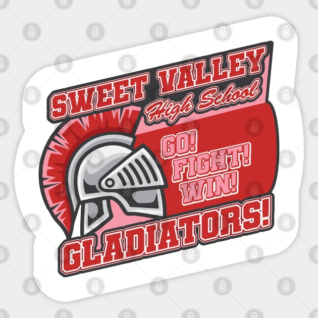 Sweet Valley Gladiators Sticker by Nazonian